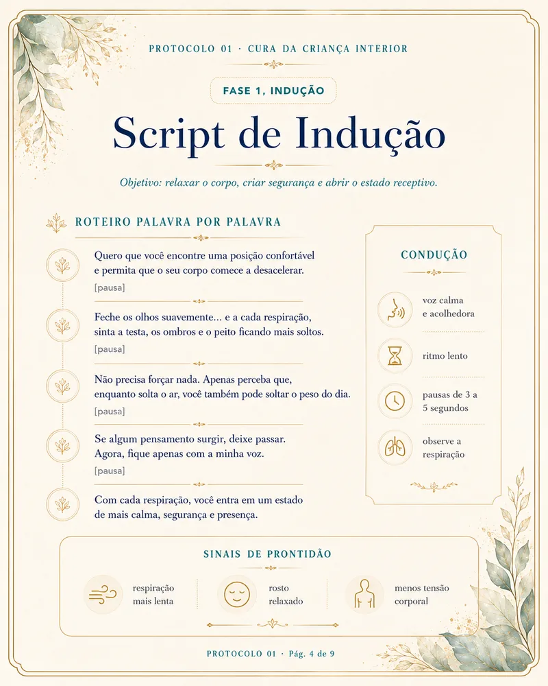 Página de conteúdo do protocolo