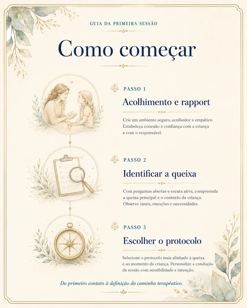 Guia da Primeira Sessão - como começar